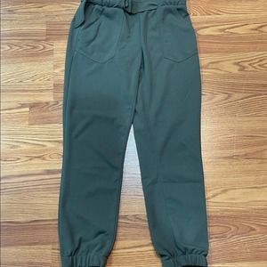 Jolt Olive Green Jogger Knit Pants - 1/25